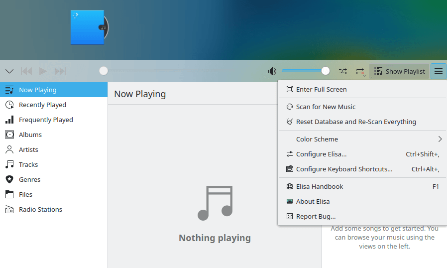 Elisa Music Player