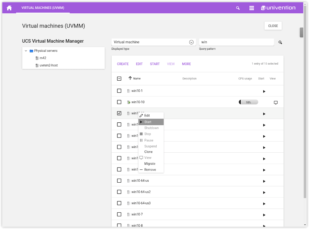 UCS Virtual Machine Manager