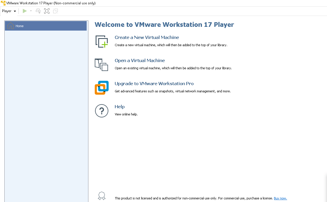 VMware Workstation Player