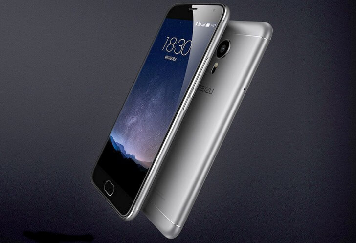 meizu pro 5 side view