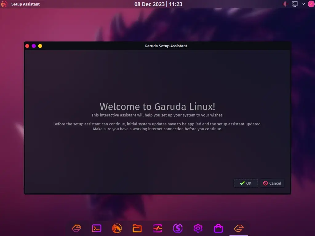 Garuda Setup Assistant