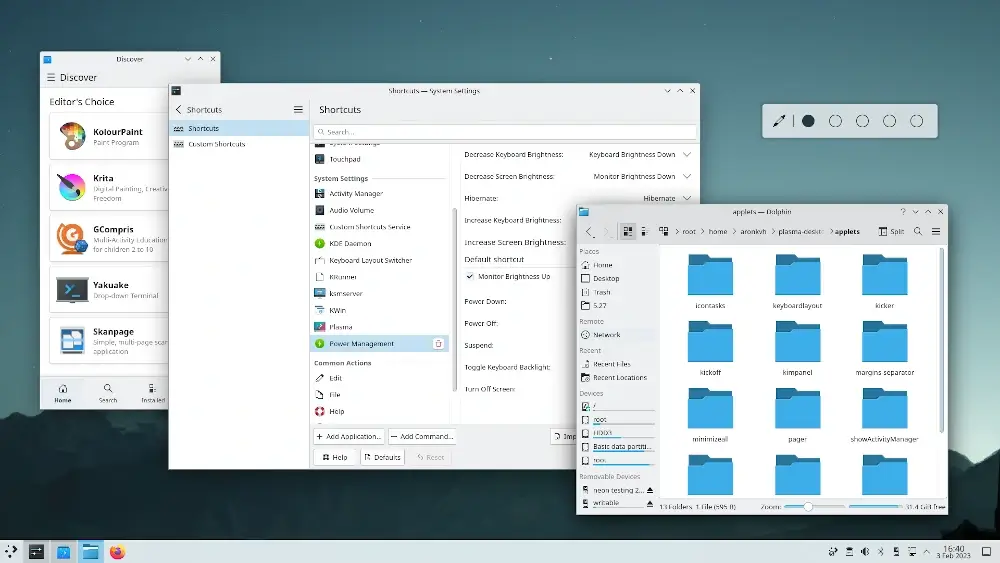 KDE Neon Desktop