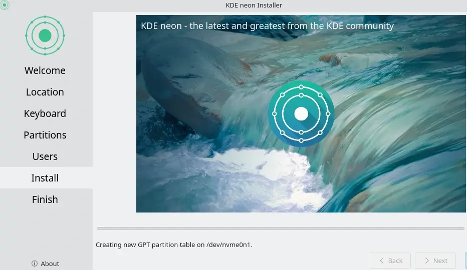 KDE Neon Installation