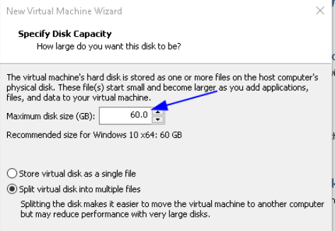 Set Disk Size