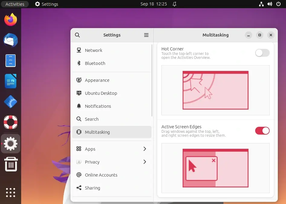 Ubuntu 22.04 Multitasking