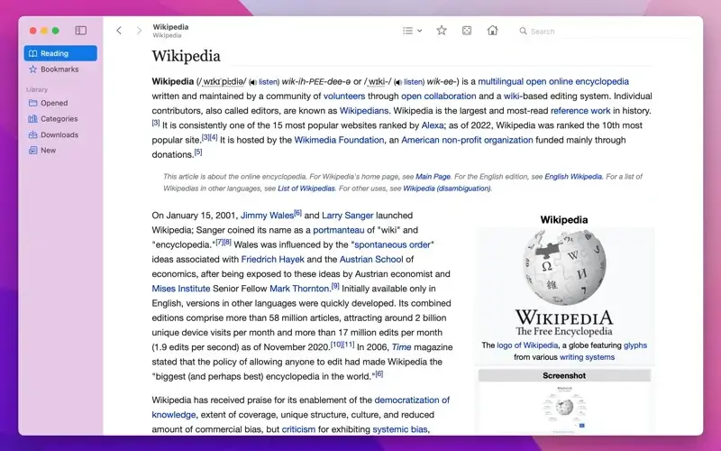 Kiwix - Wikipedia-Offline