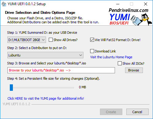 YUMI - Multiboot USB Creator