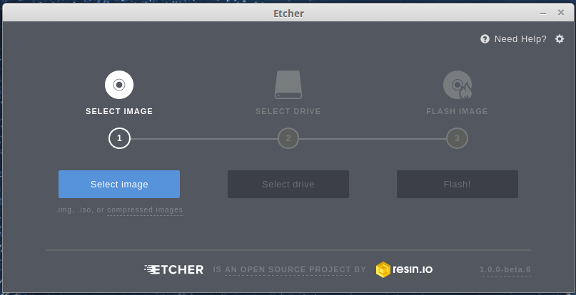 Etcher - Create Bootable USB Drive