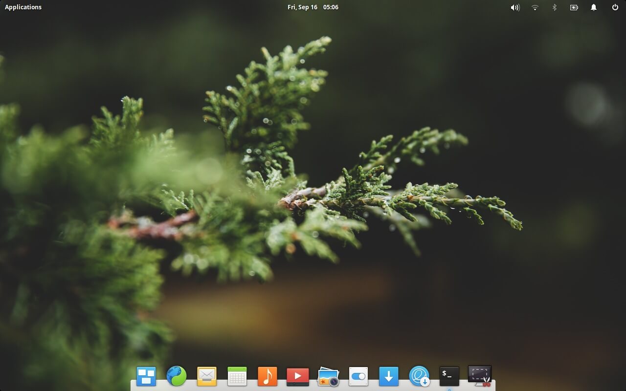 Elementary OS Pantheon Desktop