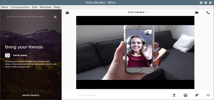 Wire App - Skype Alternative for Linux