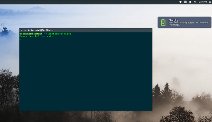Battery Monitor – Keep Track of Your Linux Battery Status