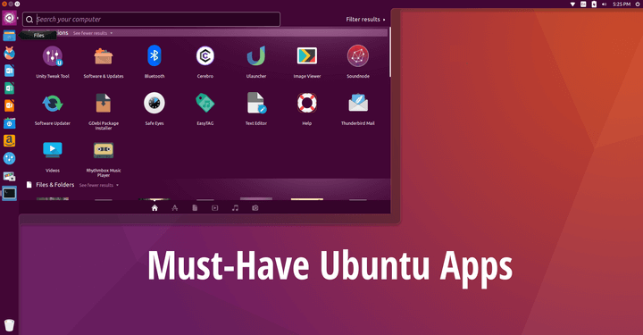 Best Ubuntu Desktop Apps