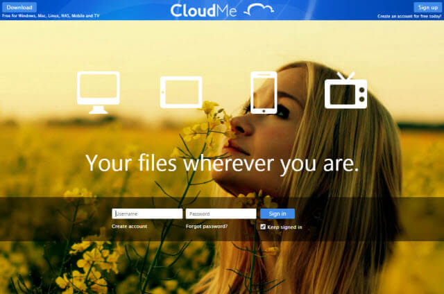CloudMe Cloud Storage