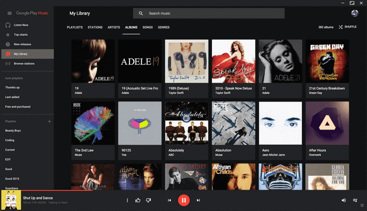 Google Play Music Client for Linux
