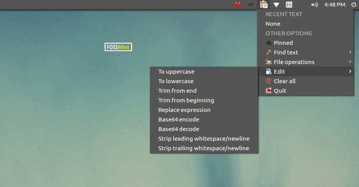 Indicator Bulletin - A Clipboard Manager for Ubuntu