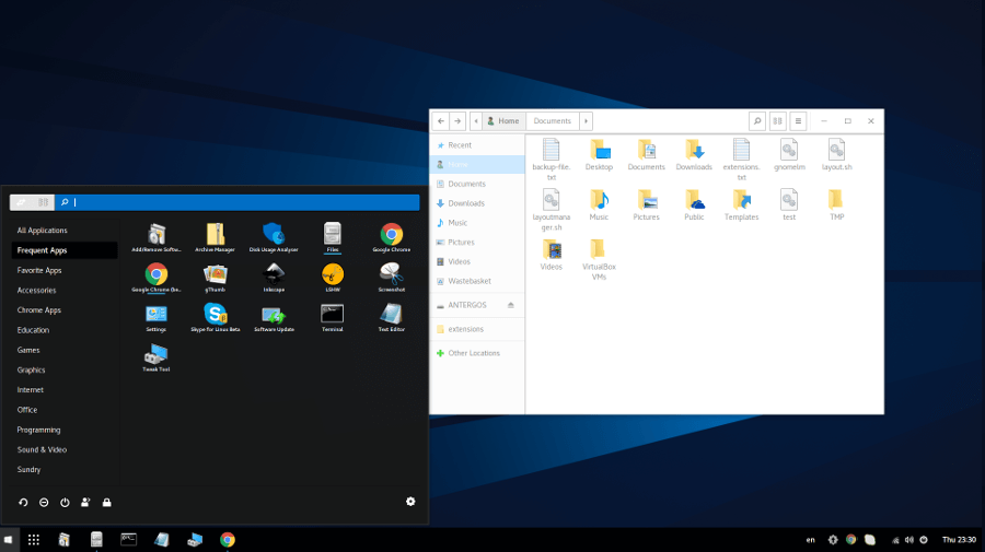 Make GNOME like Windows