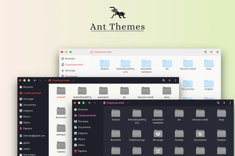 Ant Themes for Linux