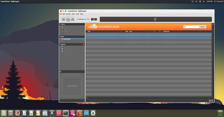 Nightingale Music Player