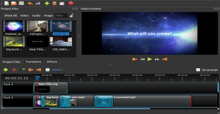 OpenShot Video Editor for Linux