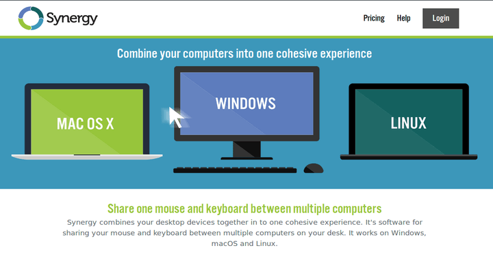Synergy Mouse and Keyboard Sharing Software
