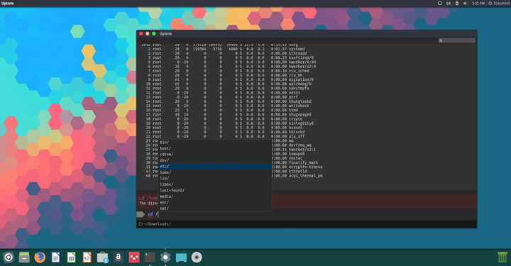 Upterm Linux IDE and Terminal Emulator