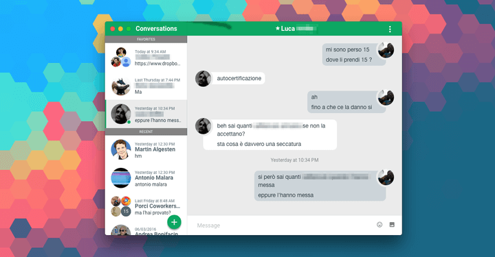 Google Hangouts Desktop Client