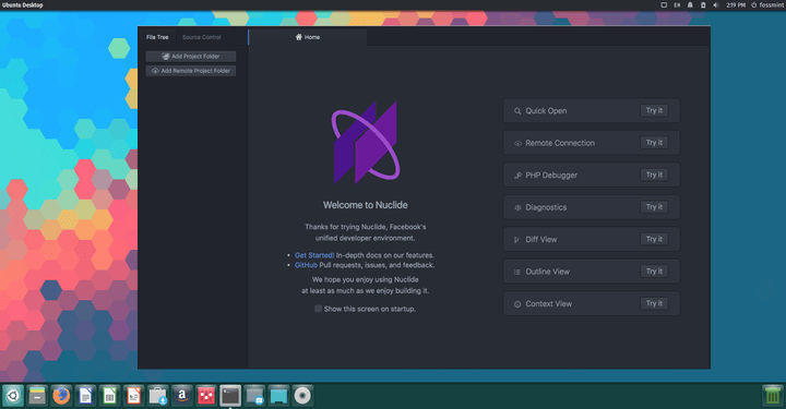 Nuclide IDE for Web Development