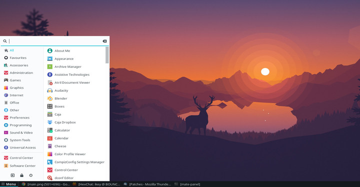 Brisk Menu for Mate Desktop