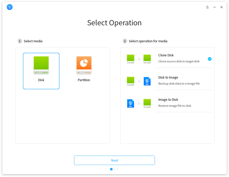 Deepin Clone Operations