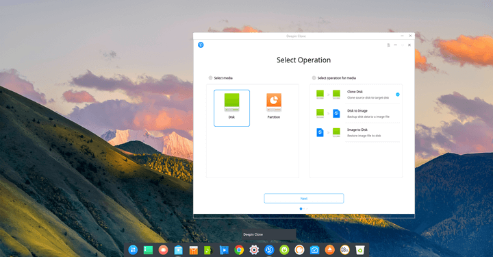 Deepin Clone – A System Backup and Restore Tool