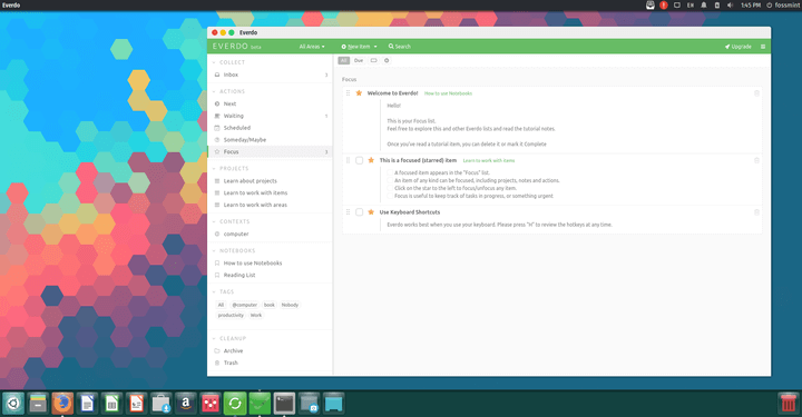 Everdo Todo List App for Linux