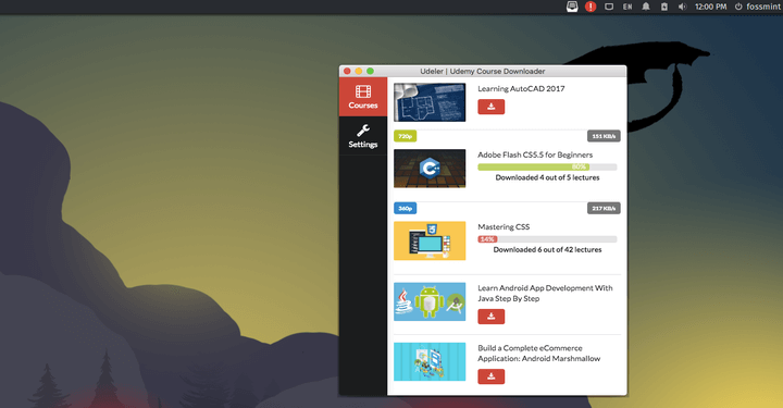 Udemy Video Downloader