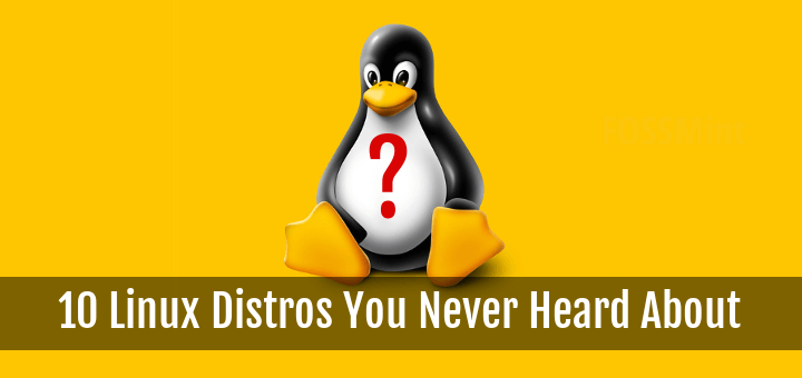 Linux Distros You Never Heard About