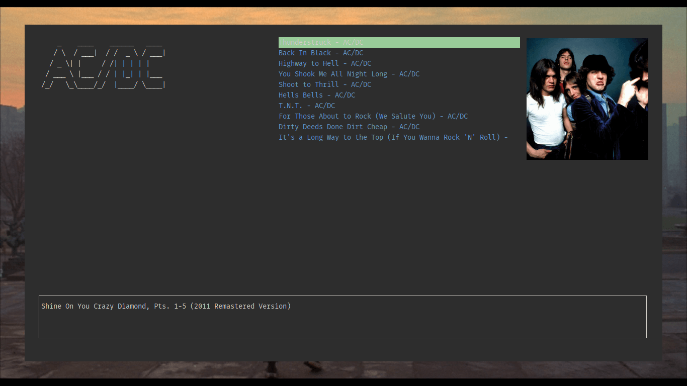 Tidal CLI Client Track Info