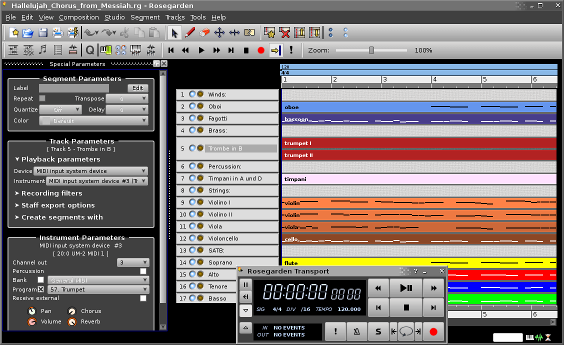 Rosegarden Music Editor