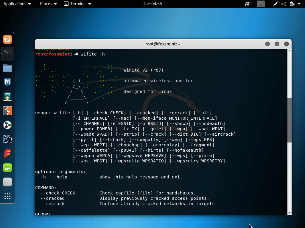 Wifite Wireless Network Auditing Tool