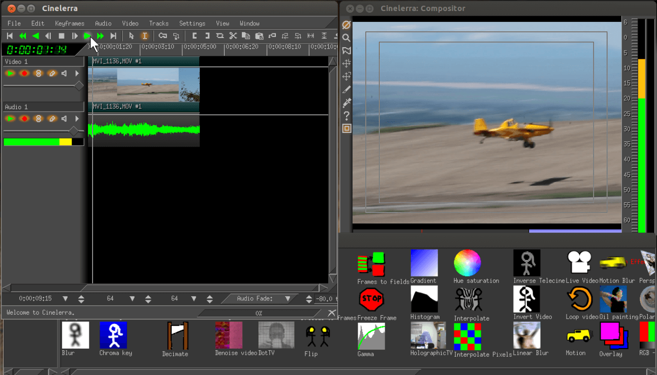 Cinelerra Video Editor