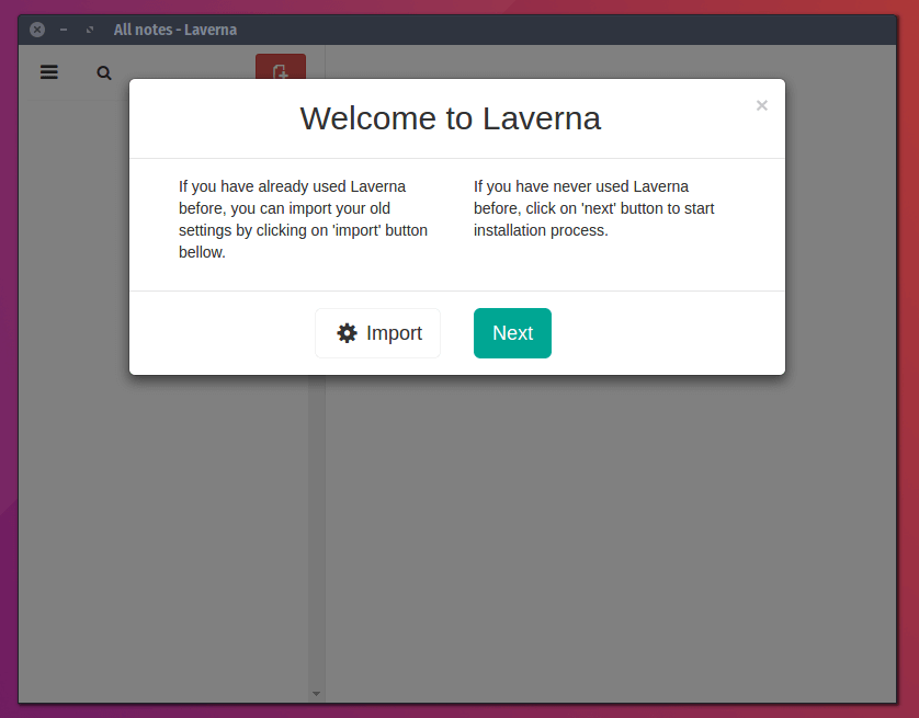 Laverna Welcome Window