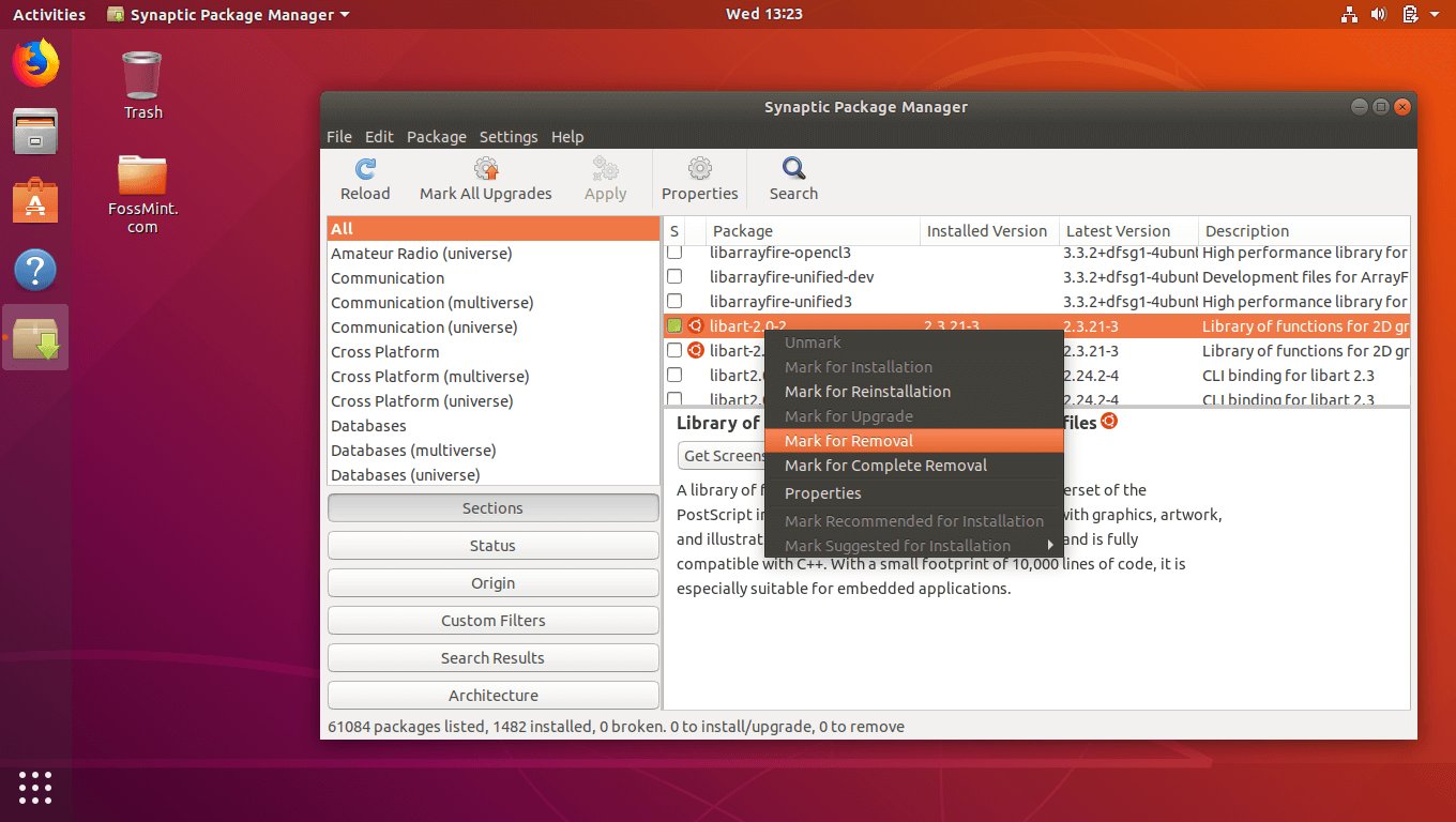 Remove Software in Ubuntu