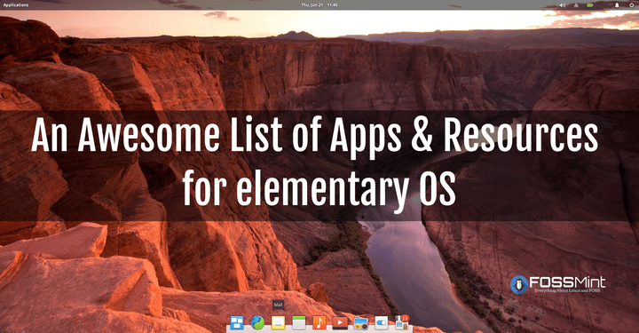 List of Apps for Elementary OS