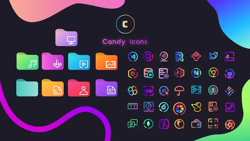 Candy Icons Theme