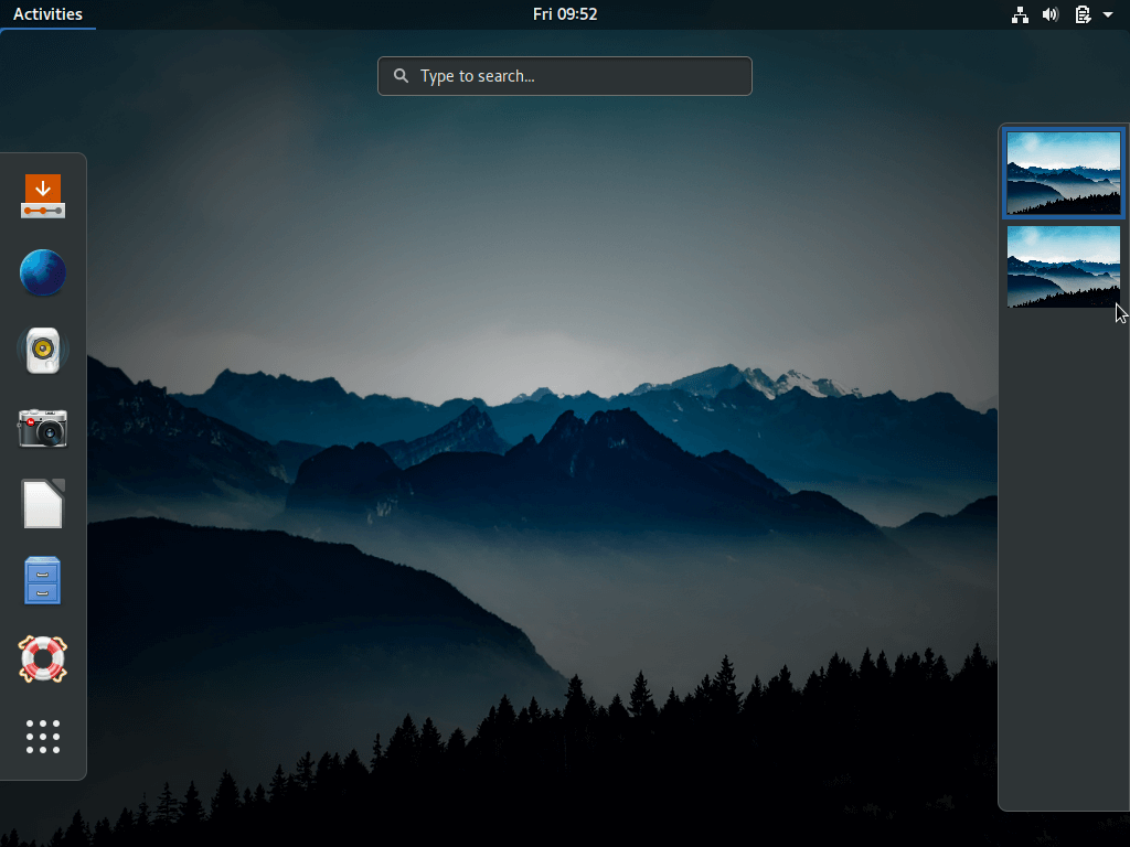 PureOS Gnome Desktop