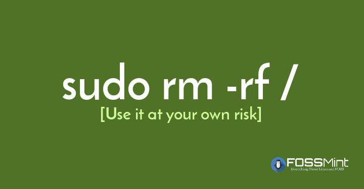 Linux rm -rf Command