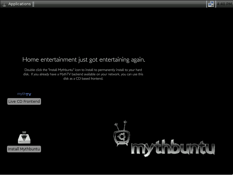 Mythbuntu Desktop