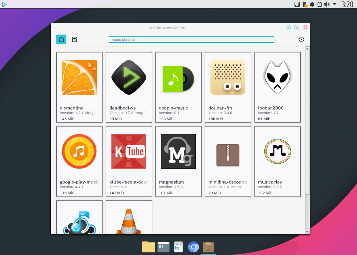 Nitrux OS Software Center