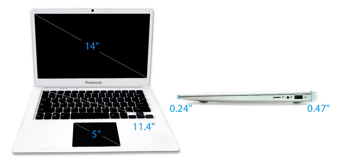 Pinebook 64 Laptop