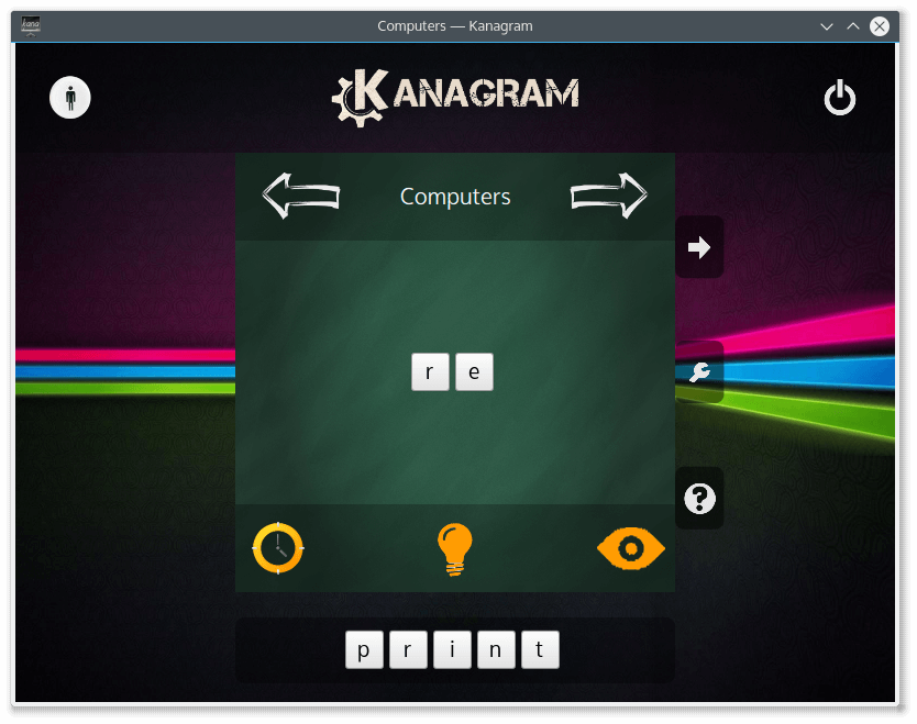 Kanagram - Letter Order Game