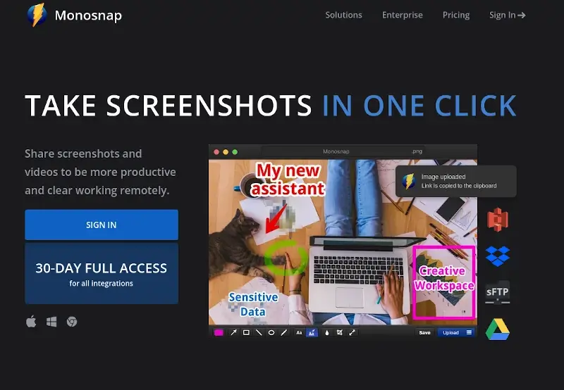 Monosnap - Scrennshot App for Mac