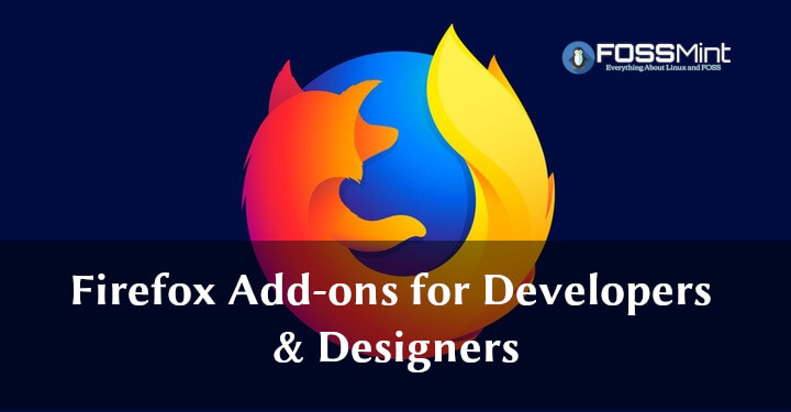 Firefox Add-ons for Developers & Designers