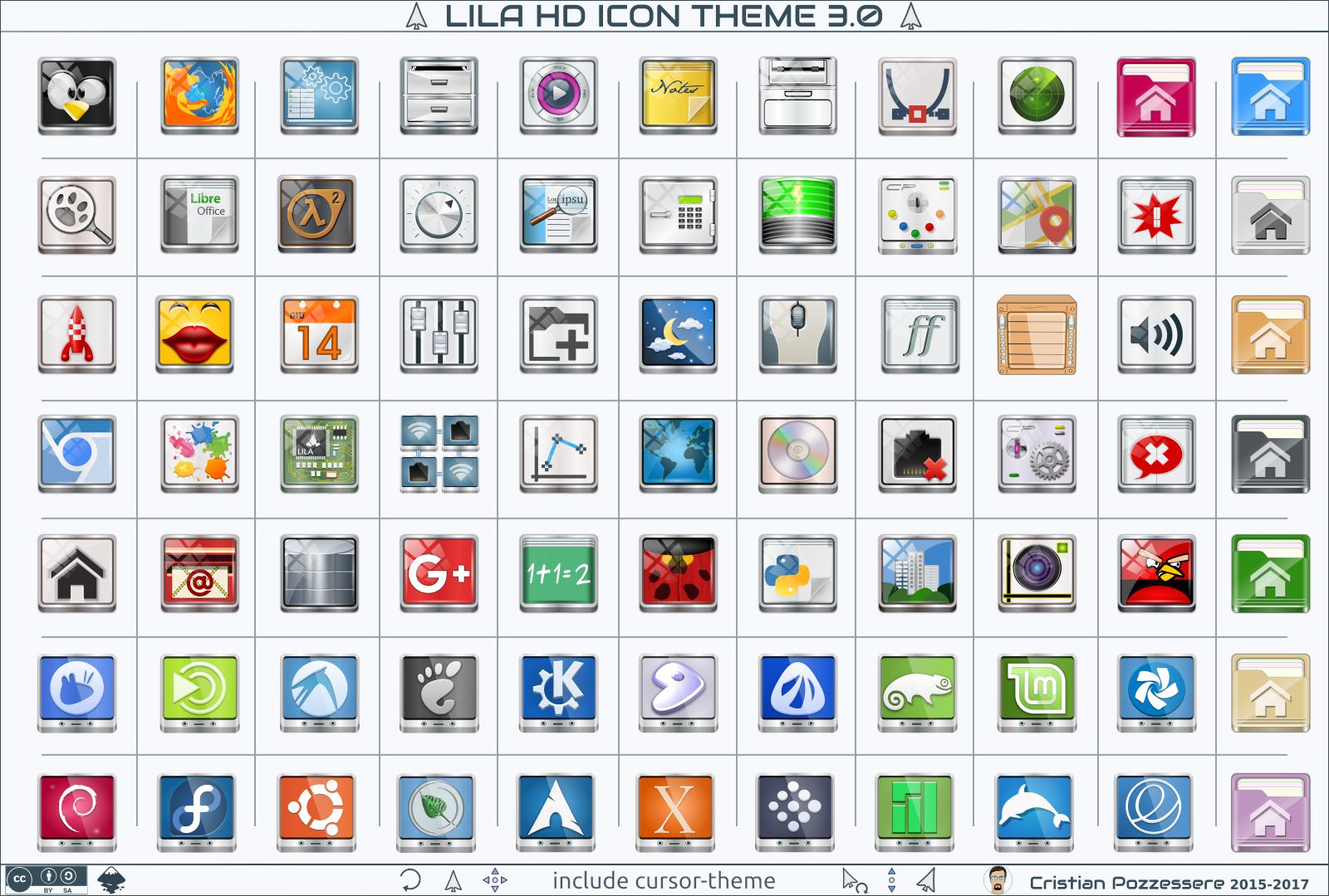 Lila HD Icon Theme
